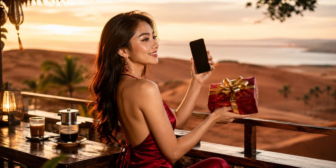 Màn hình tài khoản hiển thị thông tin VND và xác minh người dùng